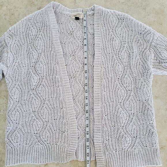Universal Thread Light Gray Knit Open Cardigan Size XS - Picture 8 of 9